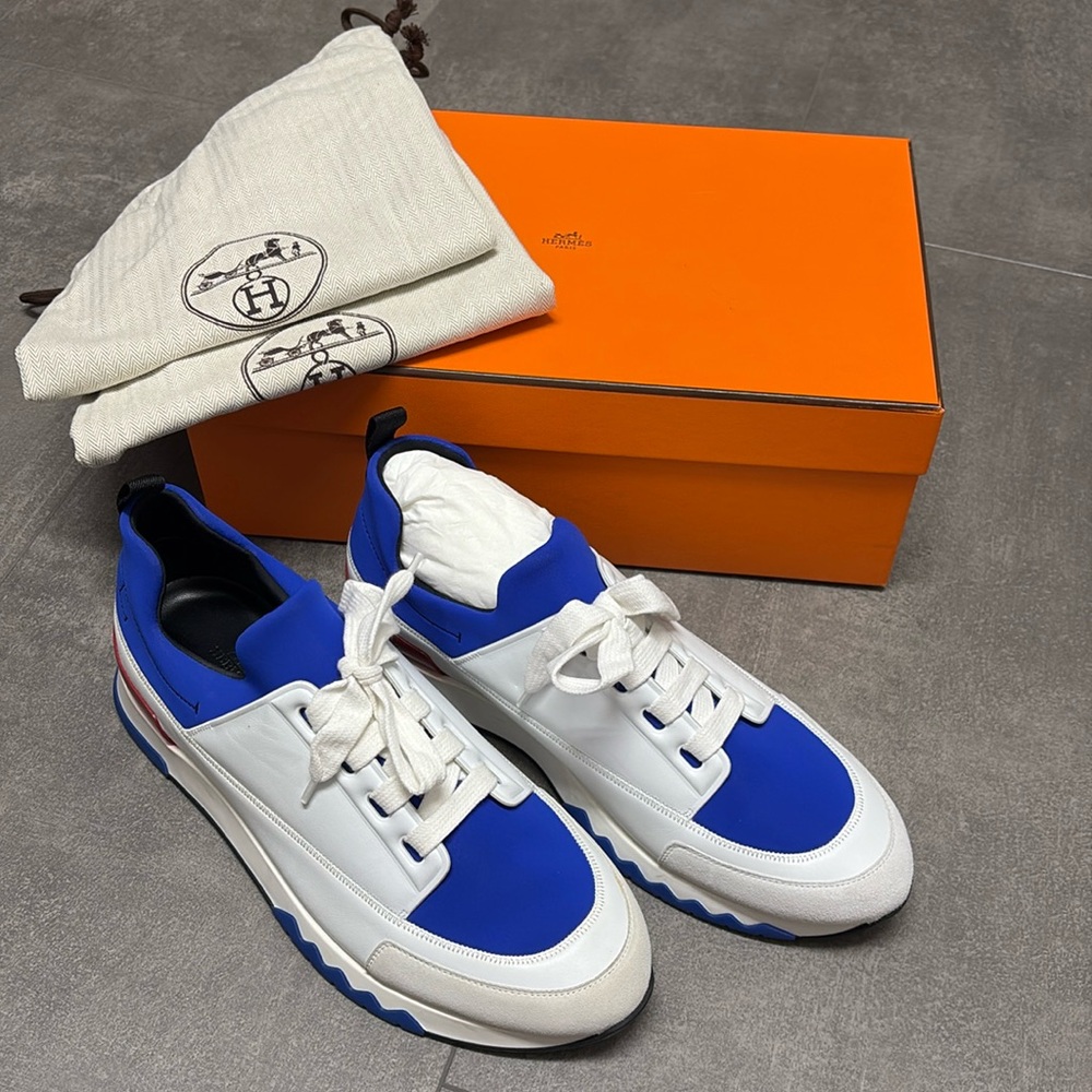 Authentic Hermes Stadium Sneakers